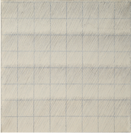 박서보, <묘법(描法) No.6-67>(1967)