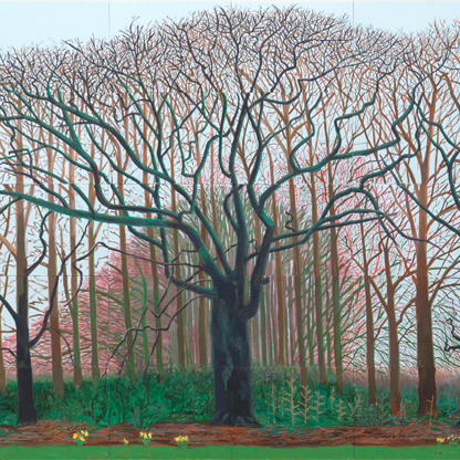 David Hockney: Bigger Trees Near Warter