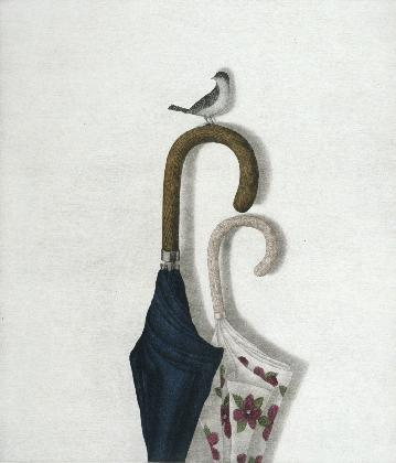 Hwang Kyu-Baik, <Two Umbrellas>, 1983