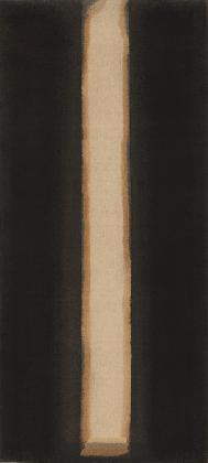 윤형근, <청다색 Umber-Blue>, 1977