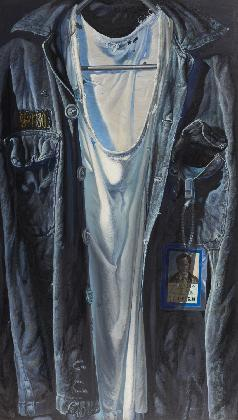 황재형, <황지330>, 1981, 캔버스에 유채, 227×130cm. 국립현대미술관 소장