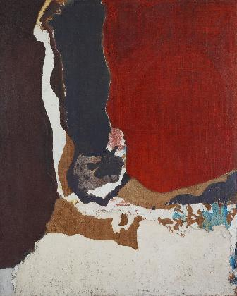 정상화, <무제>, 1968, 캔버스에 유채, 163x131cm. 국립현대미술관 소장