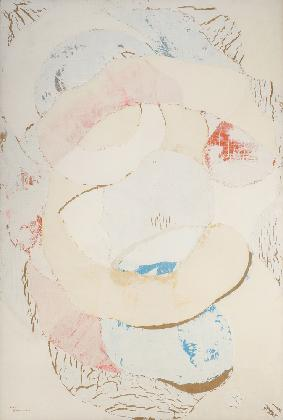 정상화, <작품 G-3>, 1972, 캔버스에 유채, 190x131cm. 국립현대미술관 소장