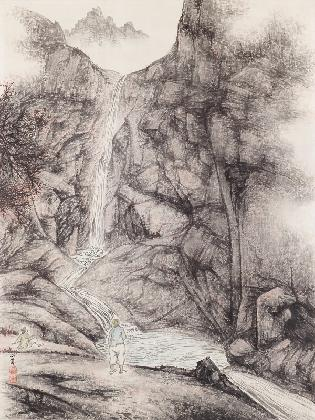 Guryong Waterfall of Mt. Kumkang – BYEON Gwansik