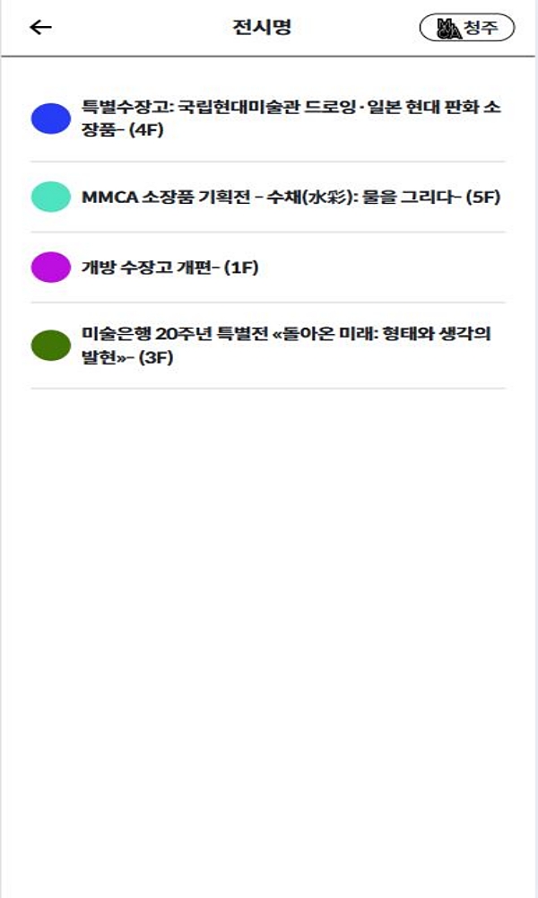 Artwork Audio Guide Screen (Mobile App)