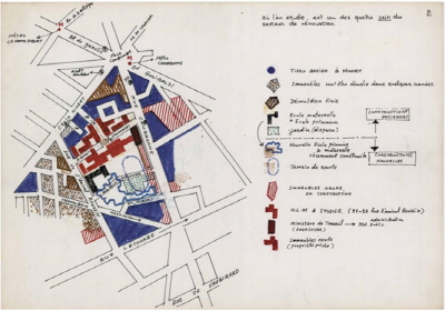 A Study on Multi-family Housing Complex in Paris, Unknown