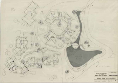 Mutation du Milieu Rural En Coree, Project drawing, 1983