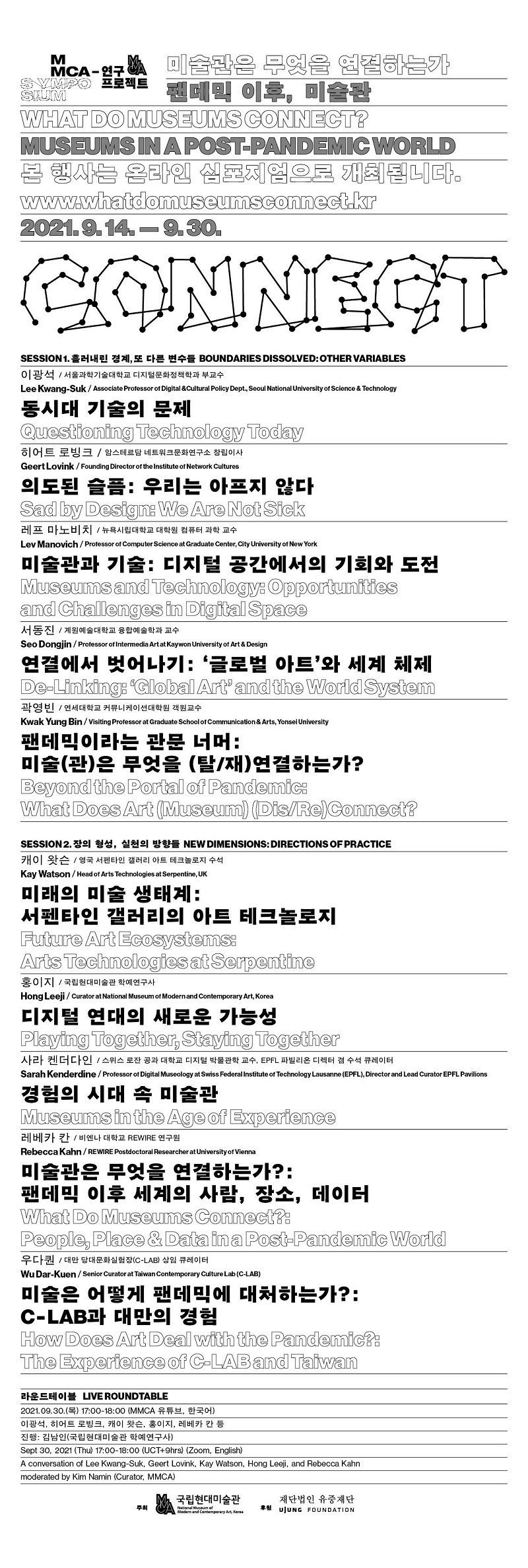 심포지엄 1_2부 스케쥴(하단표참조)