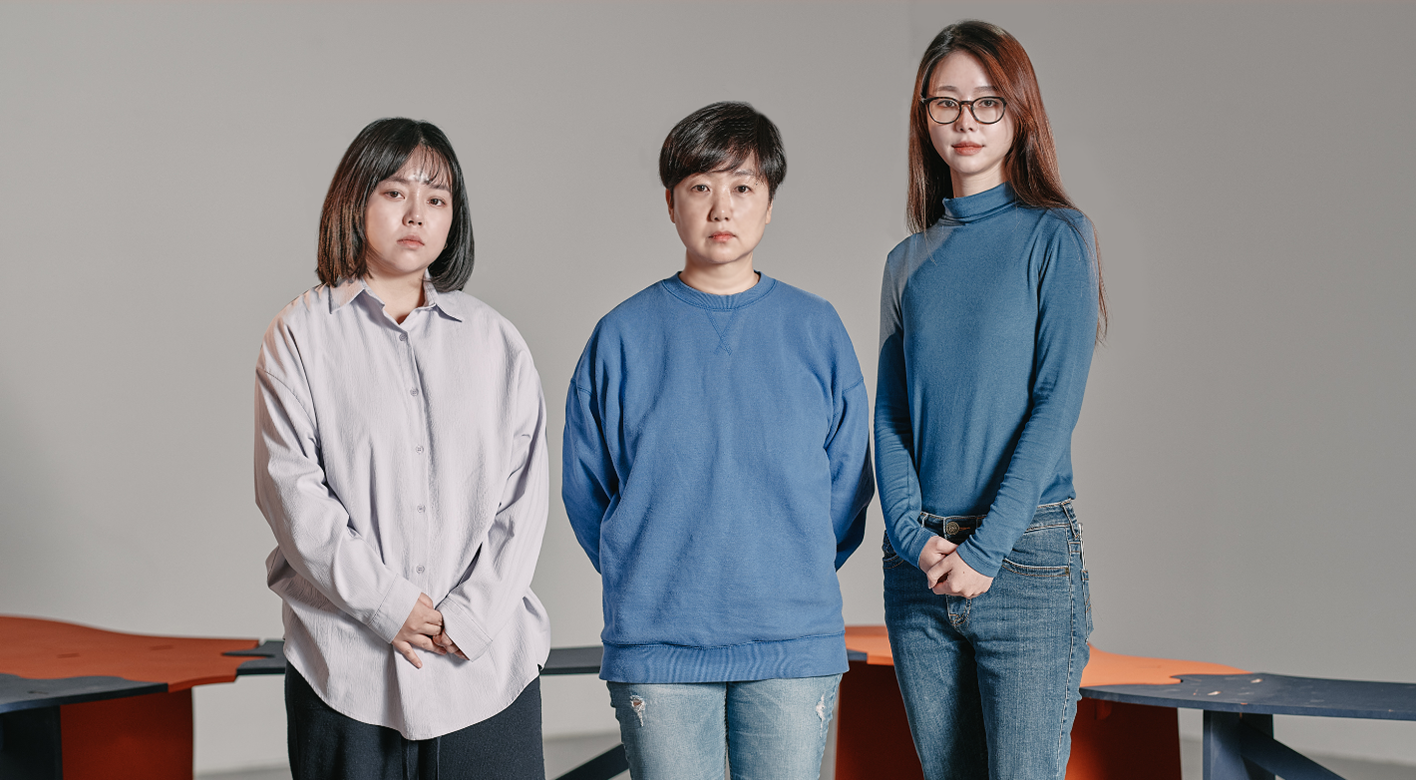 크립톤 (좌측부터 정민주, 황수경, 염인화)
