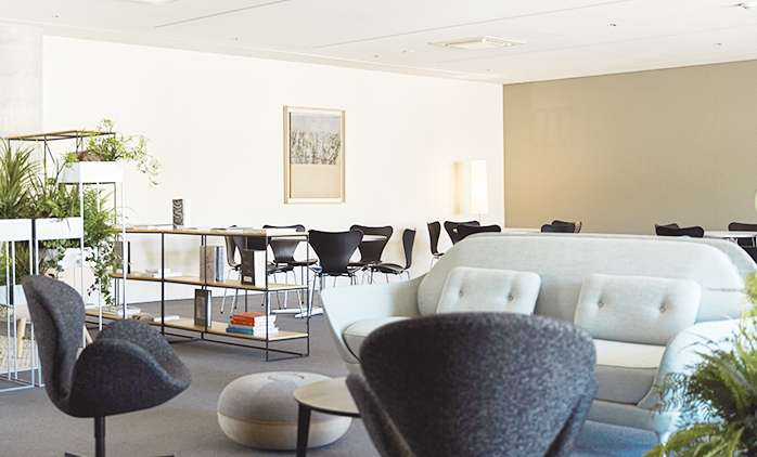 멤버십 라운지 전경