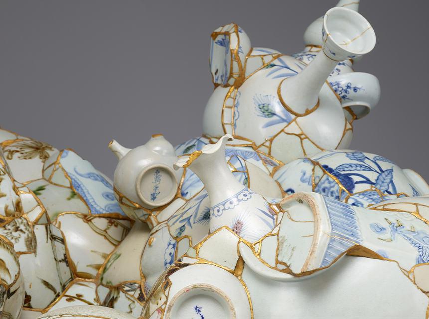 ‹번역된 도자기›(2007) 세부