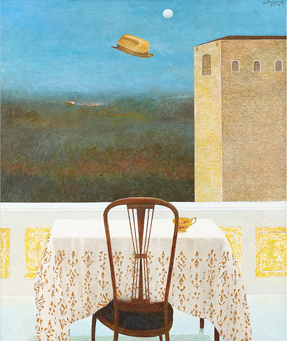 황규백, ‹하늘에 모자›(2012)