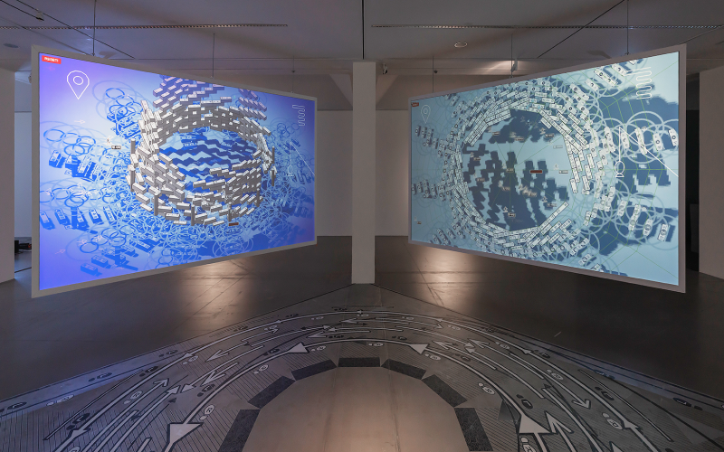 송예환 작가 전시 전경