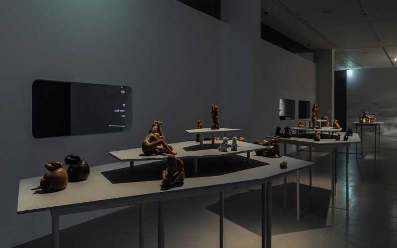 권동현×권세정 작가 전시 전경 사진: CJY ART STUDIO_조준용