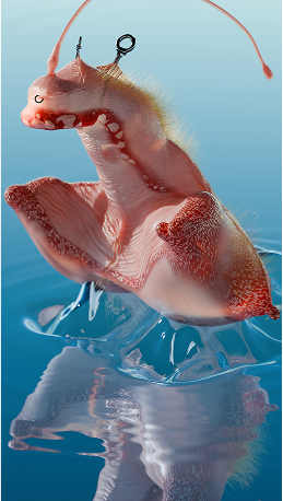 추수, ‹살의 여덟 정령—태›(2025) 영상, 컬러, 사운드 음악: 마르텐 보스 / 3D 그래픽 팀: 로이드 마크바트, 지언 쾨니히 / 에디팅 어시스턴트: 김소희