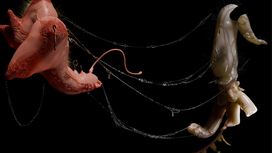 추수, ‹살의 여덟 정령—태, 간›(2025)