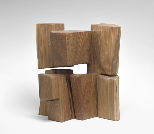 김윤신, ‹합이합일(合二合一)› (1987) 나무, 42x40.3x32cm, 국립현대미술관 소장