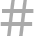 hash icon