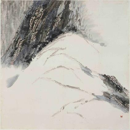 조평휘, <설산(雪山)>, 1970