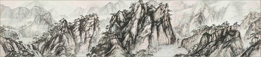 조평휘, <강산무진(江山無盡)>, 1999