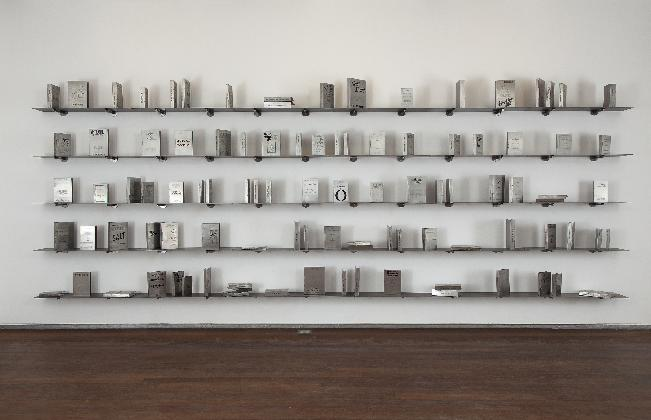 Shilpa Gupta, Someone Else - A library of 100 books written anonymously or under pseudonyms S.S etch