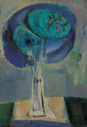 Sin Suk-pil, <Hydrangea>, 1958