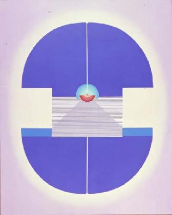 Rhee Seund-ja, <Yin and Yang May 1975 No.1>, 1975