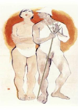 정탁영, <먼동>, 1961, MMCA 소장품