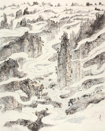 Song Youngbang, <Myriad of Gorges and Mountains>, 2014