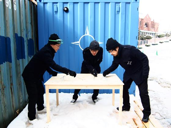 Xijing Men, Welcome to Xijing – Xijing Winter Olympics (Ice Hockey), 2014, Single channel video, Col