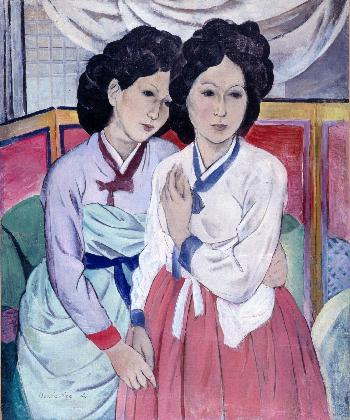 이쾌대, <부녀도>, 1941, 개인소장