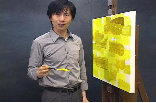 キム・ボム、「黄色い悲鳴」を描く、2012、シングルチャネルビデオ