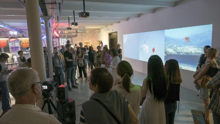 KIm SounGui_ Opening Performance view in Marseiile