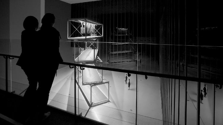 〈Korean Air Box Project 2015: Julius Popp〉 Exhibition view