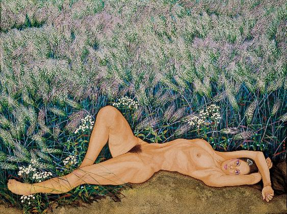 Lee Sookja, <Eve's Barley Field>, 1989