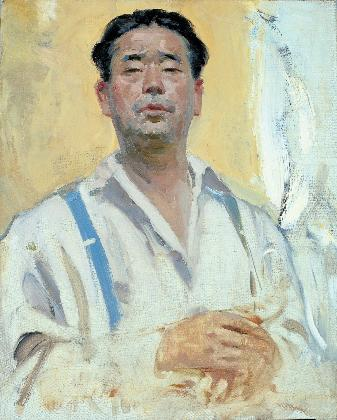 辺月竜、<自画像>、1963