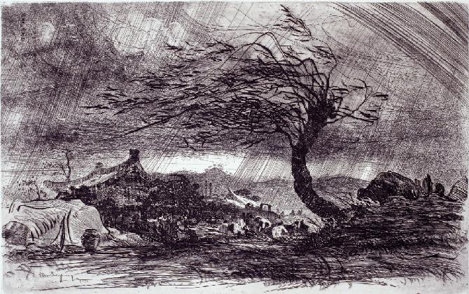 辺月竜、<風>、1959