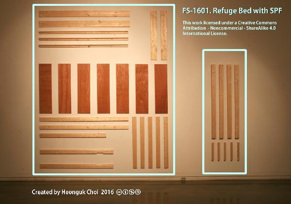 최형욱, 〈FS-1601. 레퓨지 베드〉, 2016