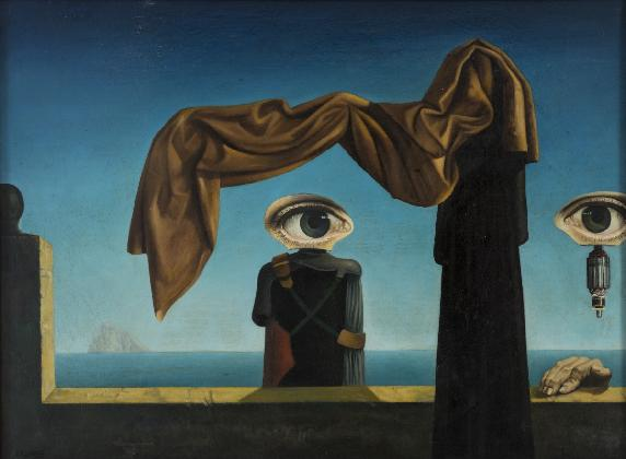 무함마드 리야드 사이드, <수호자>, 1970년대, 알렉산드리아근대미술관 소장