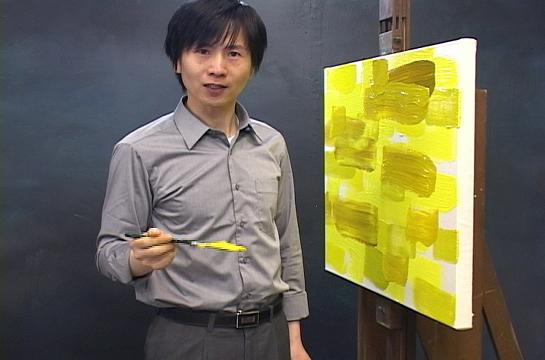 キム・ボム、<「黄色い悲鳴」 描画>、2012、