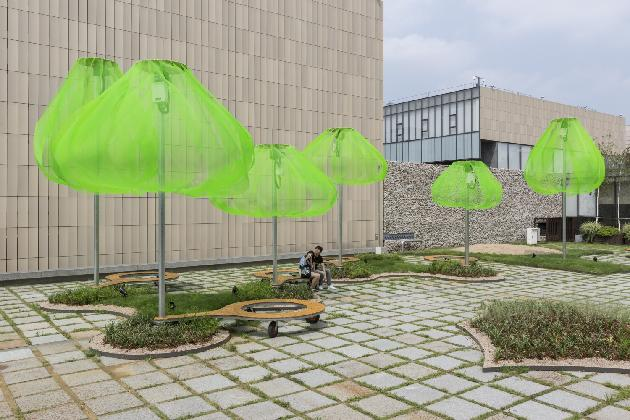 삶것(양수인), <원심림>, 2017  (사진: 홍철기)