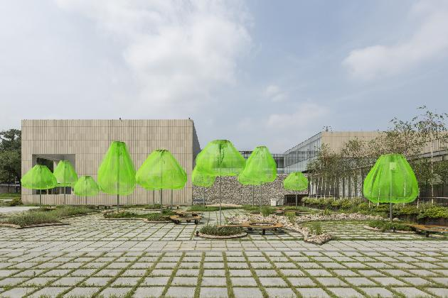 삶것(양수인), <원심림>, 2017  (사진: 홍철기)