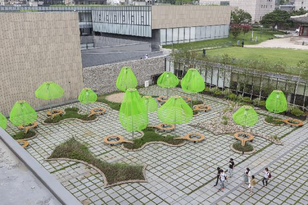 삶것(양수인), <원심림>, 2017  (사진: 홍철기)