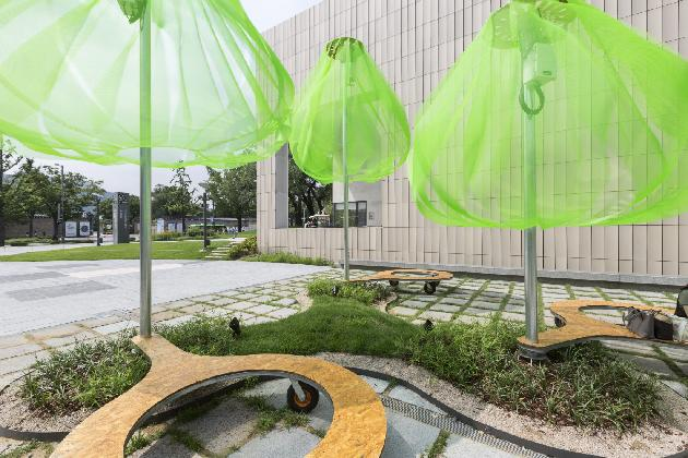 삶것(양수인), <원심림>, 2017  (사진: 홍철기)