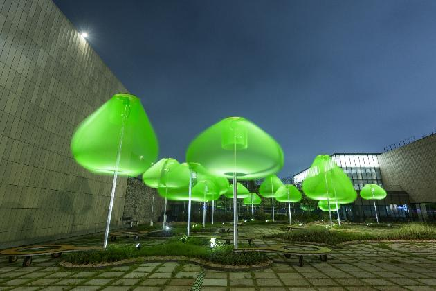 삶것(양수인), <원심림>, 2017  (사진: 홍철기)