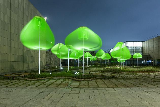 삶것(양수인), <원심림>, 2017  (사진: 홍철기)