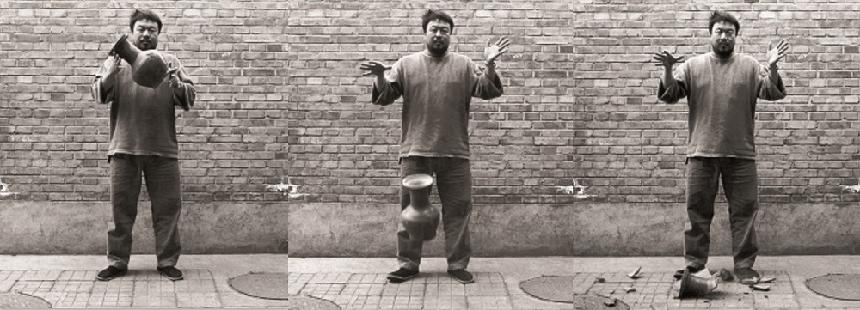 아이 웨이웨이, <한나라 도자기 떨어뜨리기>, 1995, M+ Sigg 소장품, © 아이 웨이웨이 