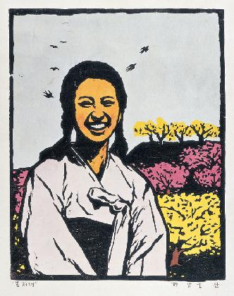 南宫山, <春天的少女>, 1989
