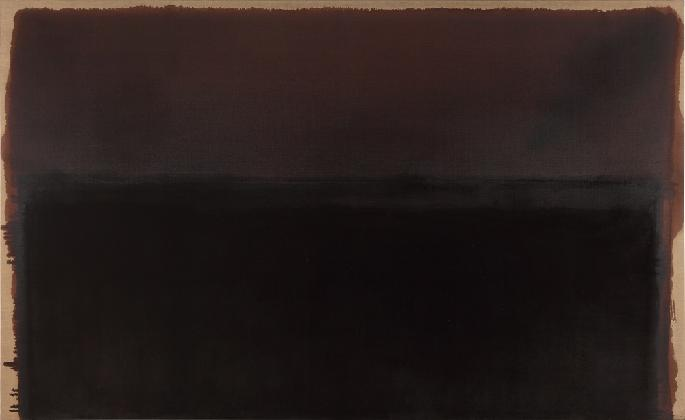 윤형근, <다색 Umber>, 1988-1989