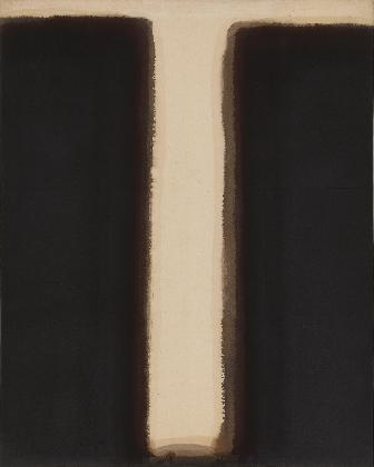 윤형근, <청다색 Umber-Blue>, 1976-1977